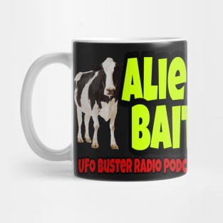 UFO Buster Radio - Alien Bait Cow Mug